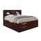 Global Furniture Usa Transitional  Linda Merlot Queen Bed 3021 - alternate 3